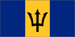 Country flag for Barbados